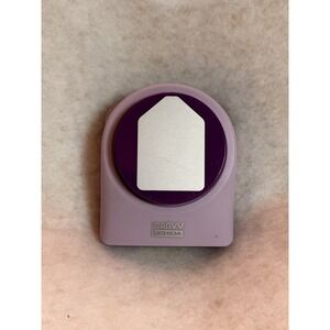 Gift Tag 2 3/4" x 1 7/8" Purple Paper Crafting Punch- Marvy Uchida